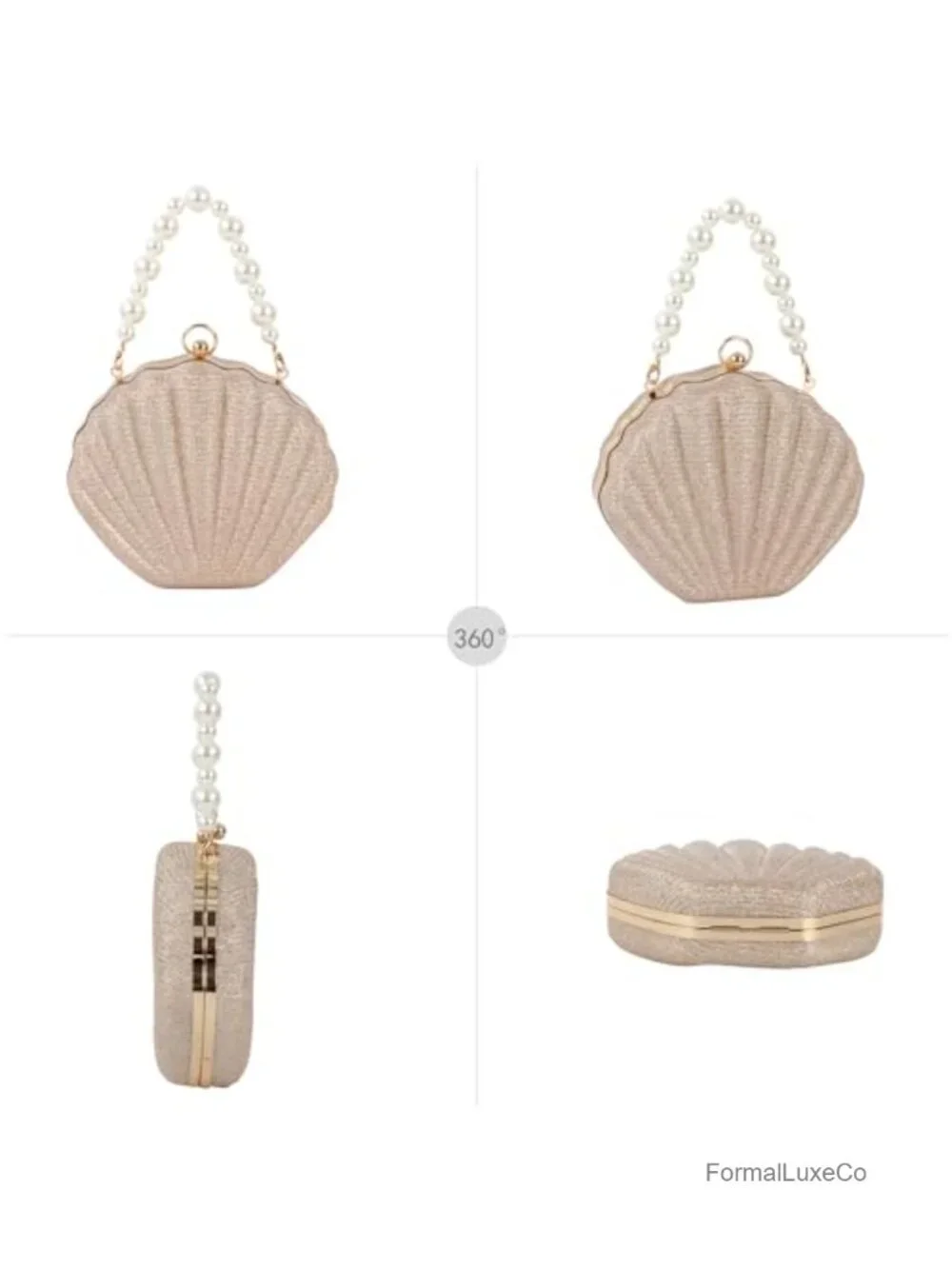 Evening Clutch Top-Handle Chain Crossbody Bag